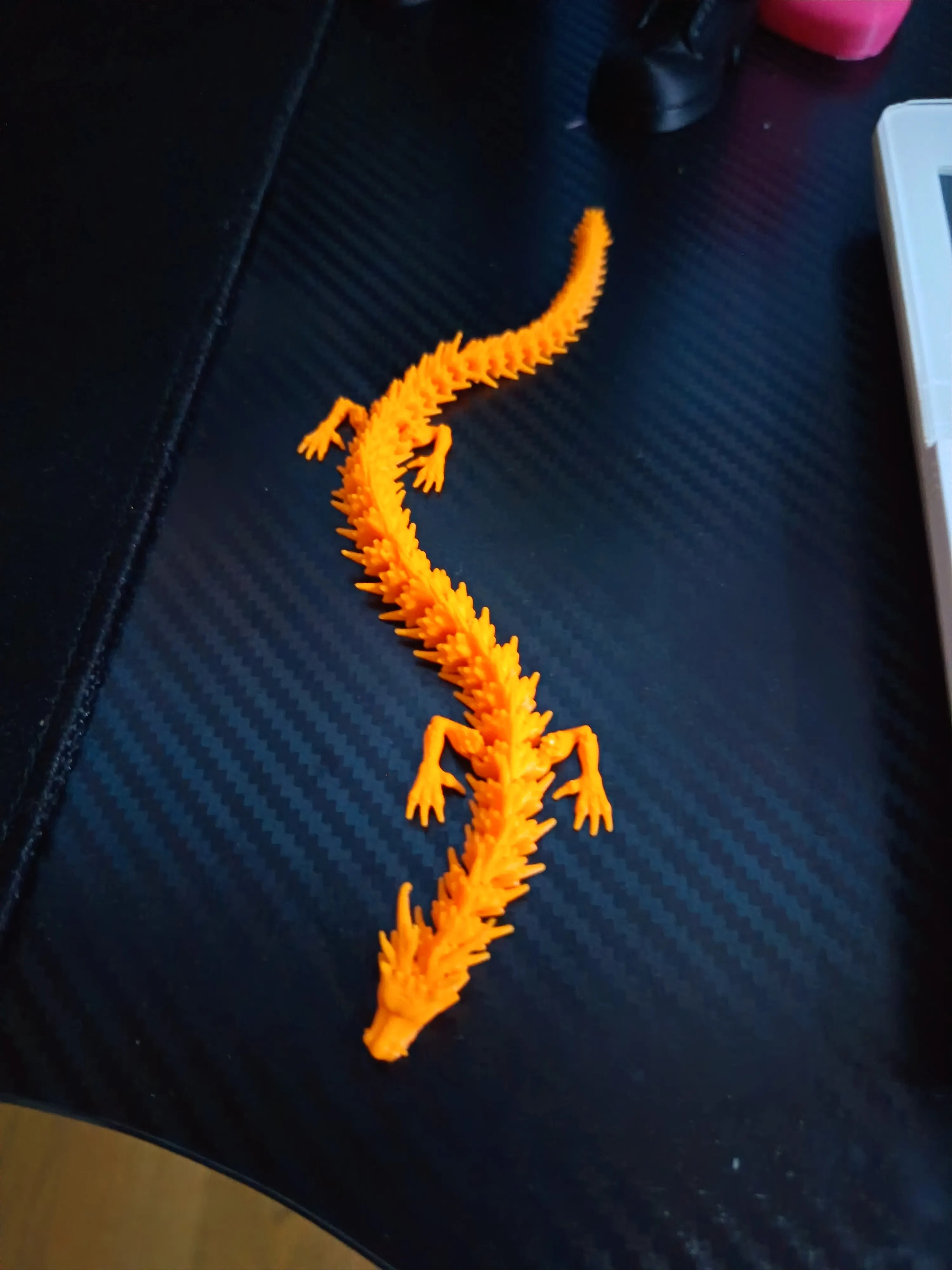 Finished Flexi Dragon print example